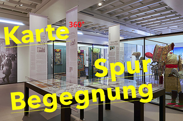 Ausstellung: „Karte- Spur – Begegnung“