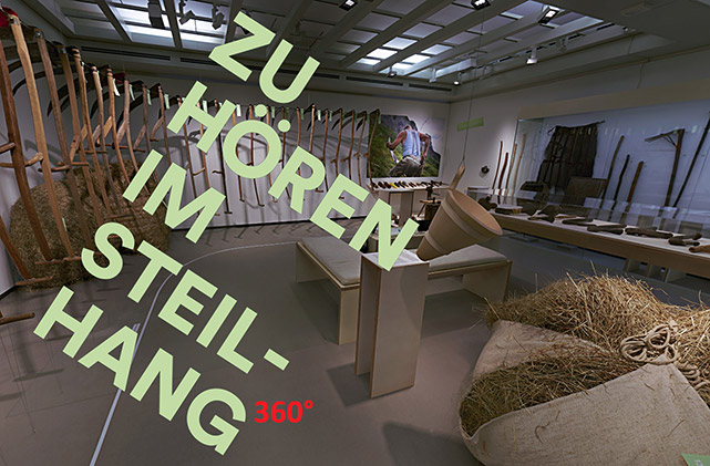 Ausstellung: „zuHören im Steilhang“